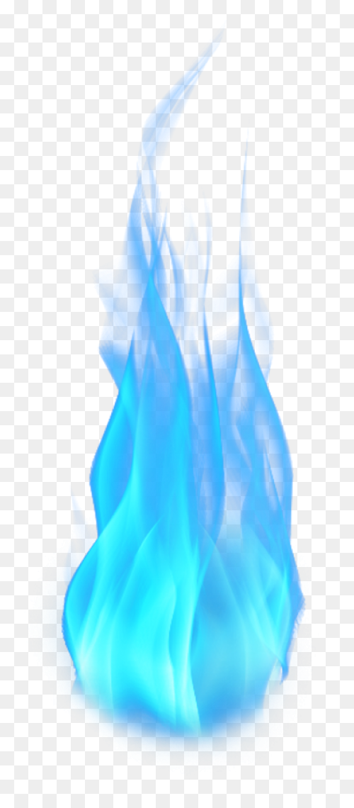 Flames Clipart Blue Fire - Blue Fir
