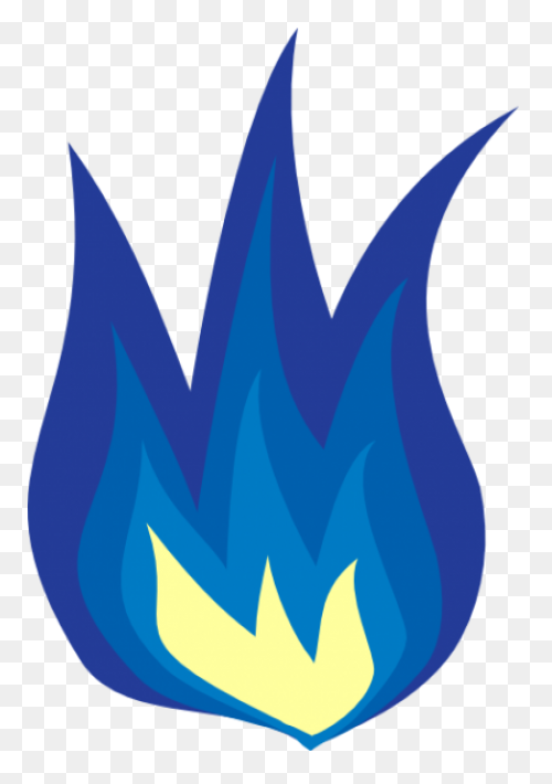 Flames Clipart Blue Fire - Blue Fir