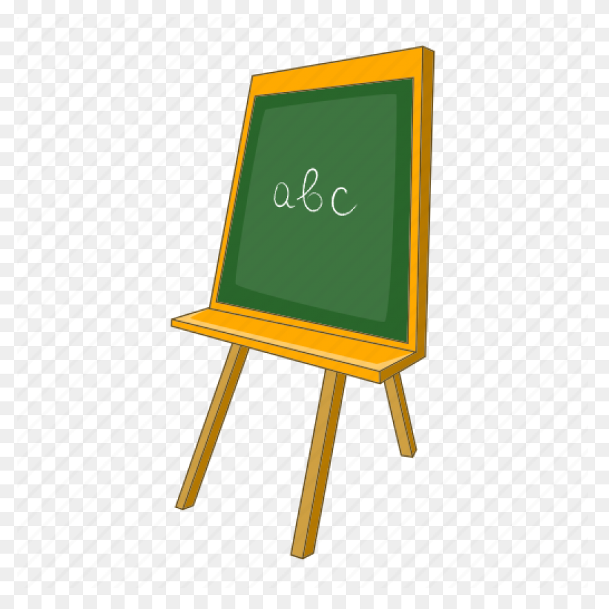Blackboard With Teacher Clipart - P