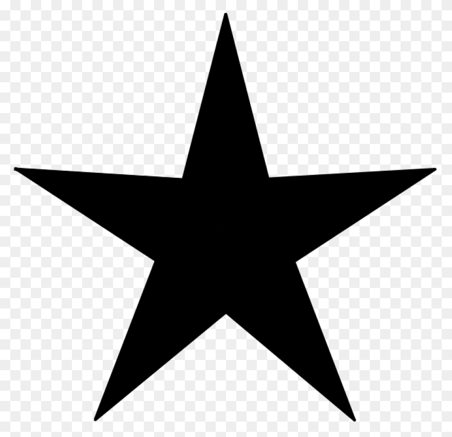15 Black Star Graphics Images - Sta