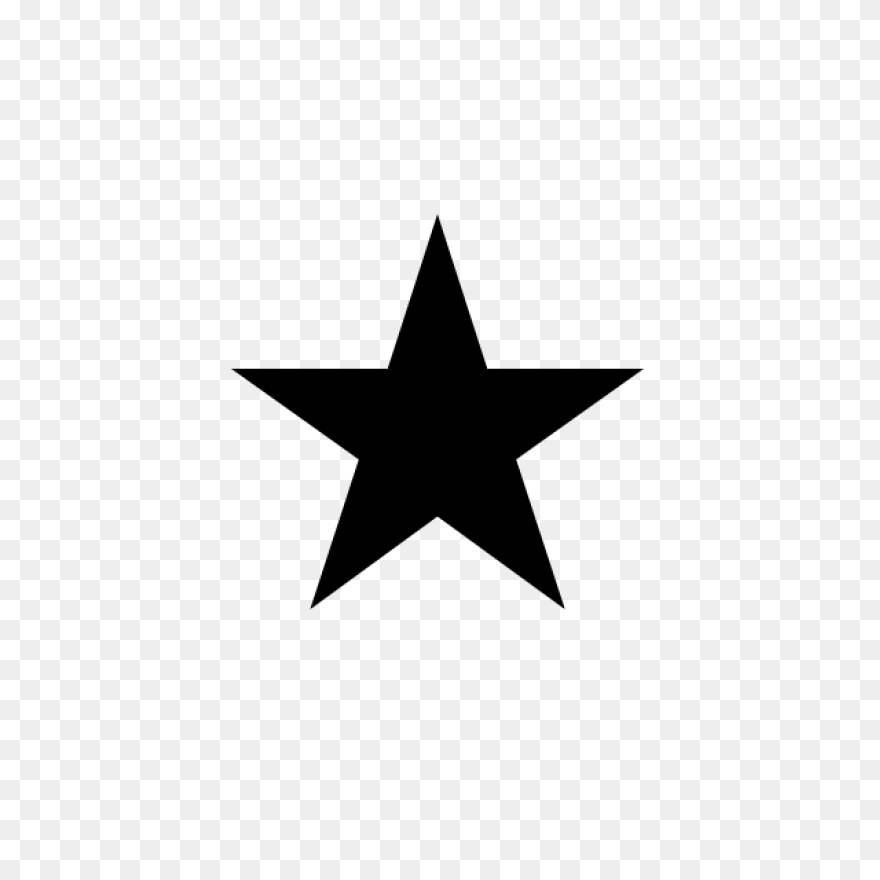 15 Black Star Graphics Images - Sta