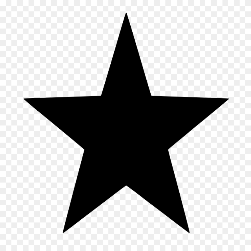 15 Black Star Graphics Images - Sta