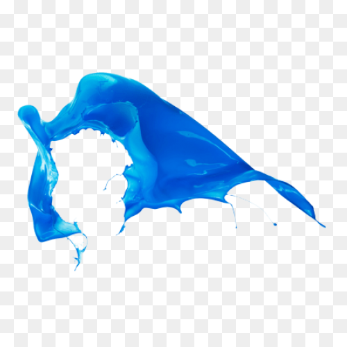 Splatter Clipart Blue Paint - Blue 