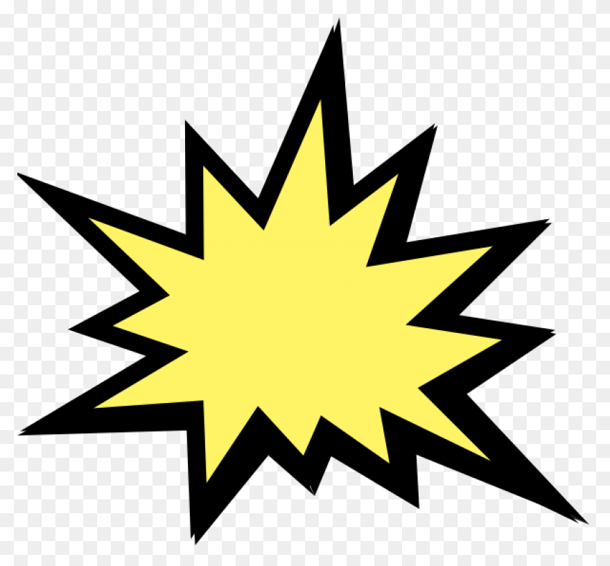 Clipart Of Uploaded, Explosion And 