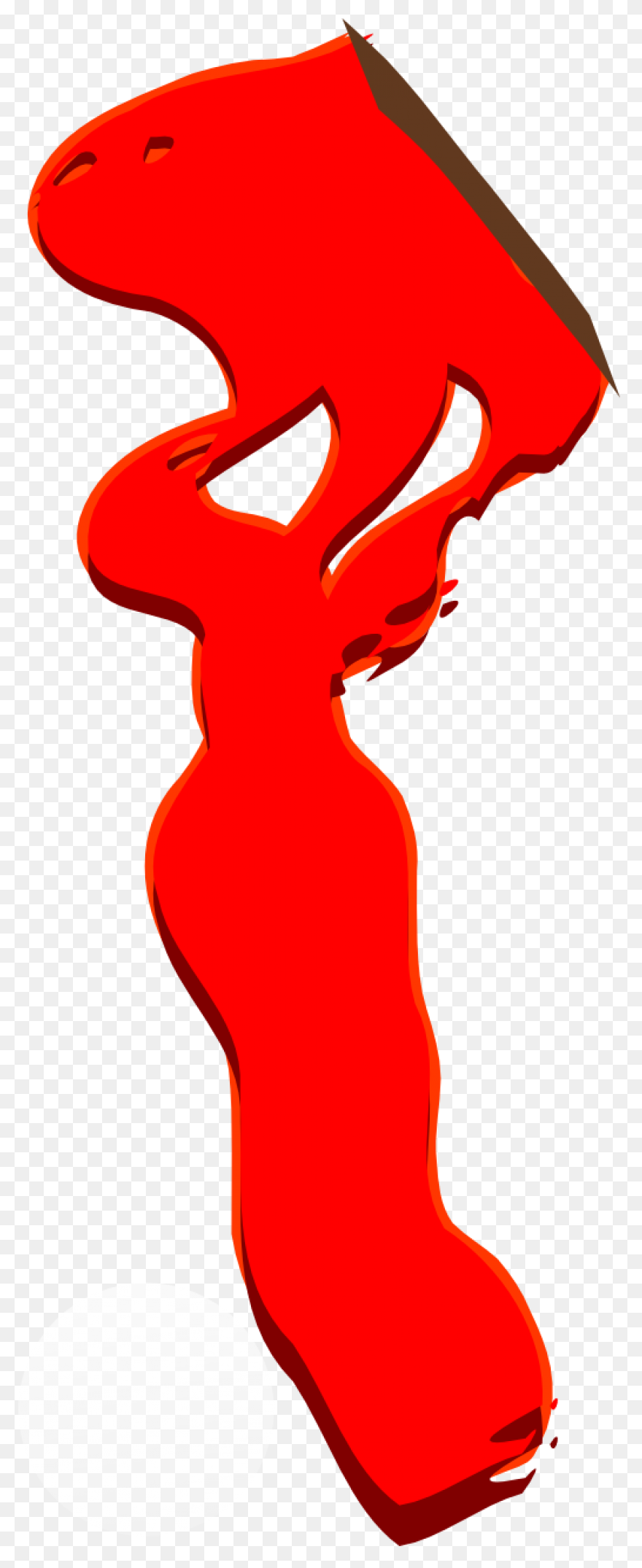 Bloody Knives Clipart - Full Size C