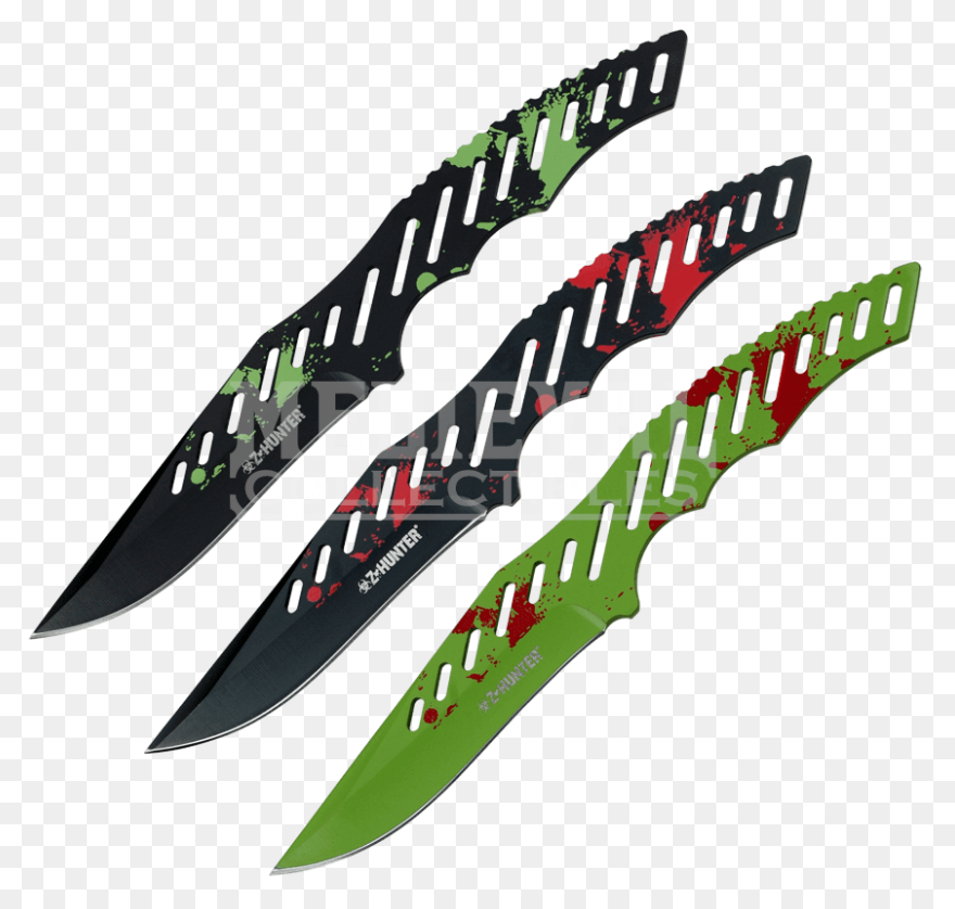 Bloody Knives Clipart - Full Size C
