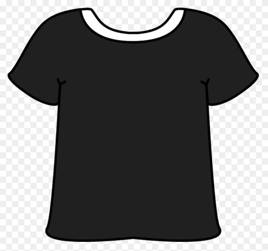 V Neck Black Tshirt Clip Art At Cli
