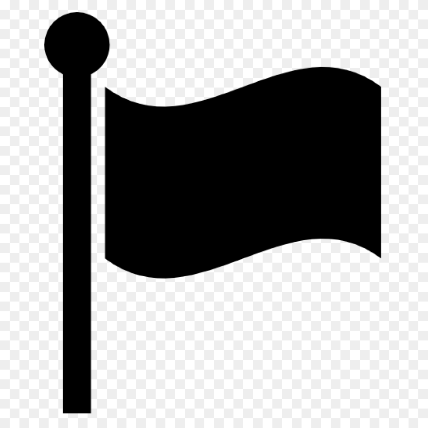 Black Flag Icon - Free Black Flag I