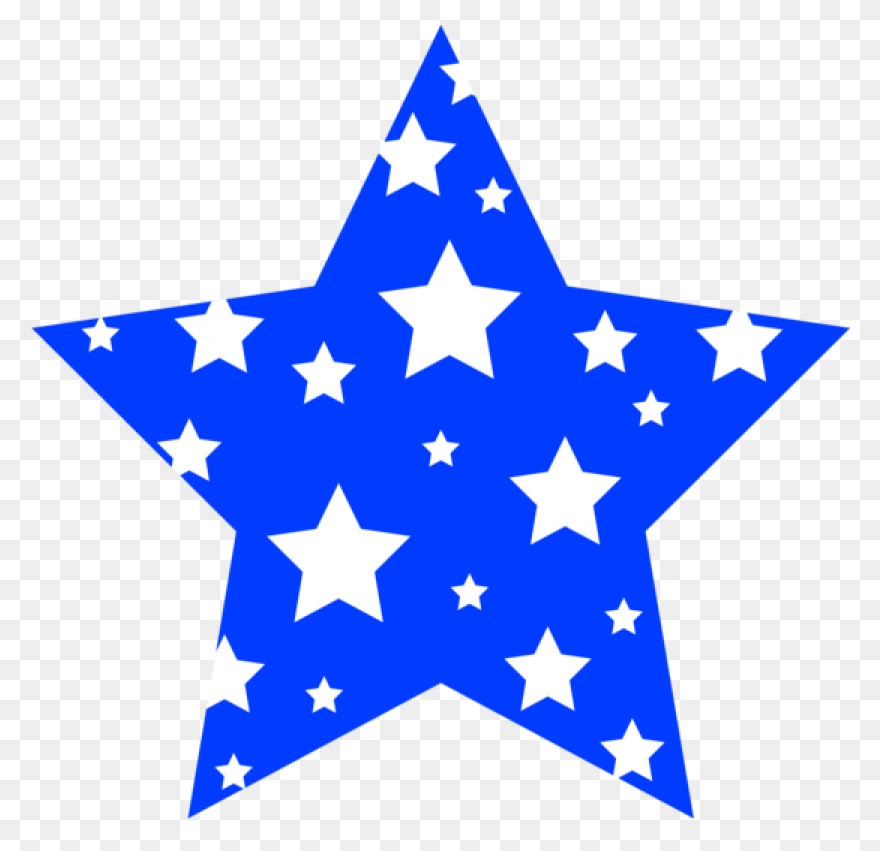 Blue Outline Star Icon - Free Blue 