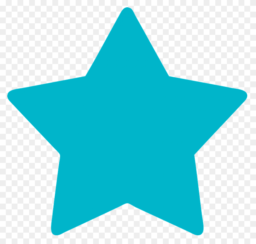 Blue Outline Star Icon - Free Blue 