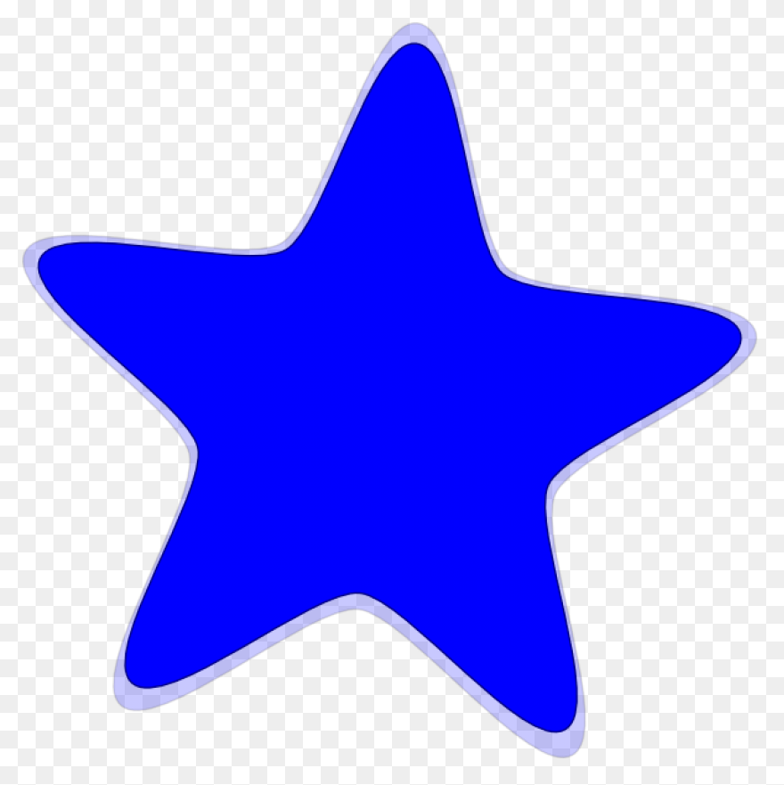 Blue Outline Star Icon - Free Blue 