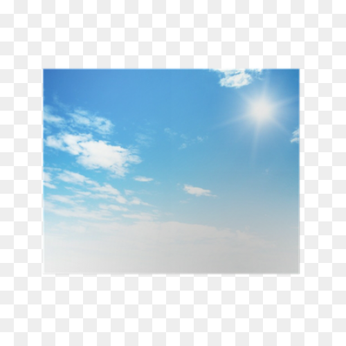 Blue Sky Background With Tiny - Blue Sky