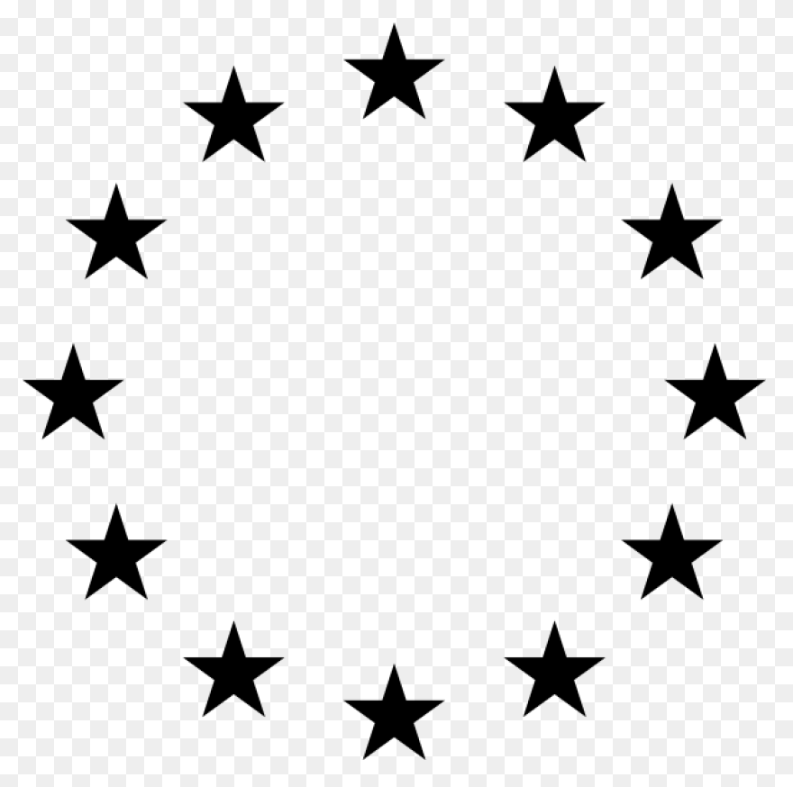 8 Half Circle Icon Images - Black A