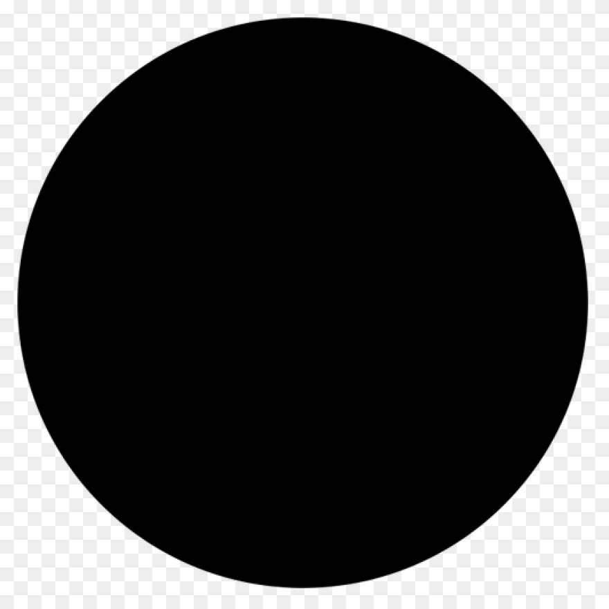 8 Half Circle Icon Images - Black A