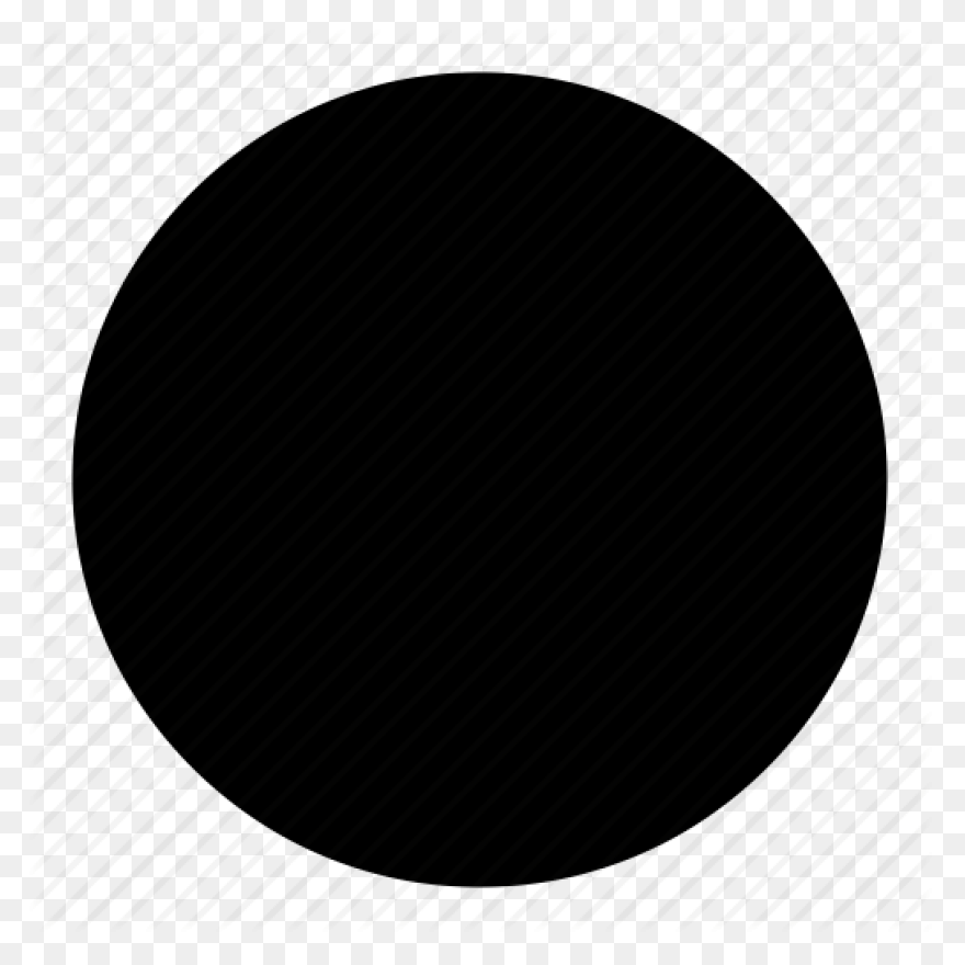 8 Half Circle Icon Images - Black A