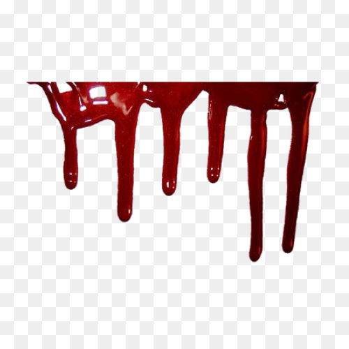 Free Blood Drip Transparent Backgro