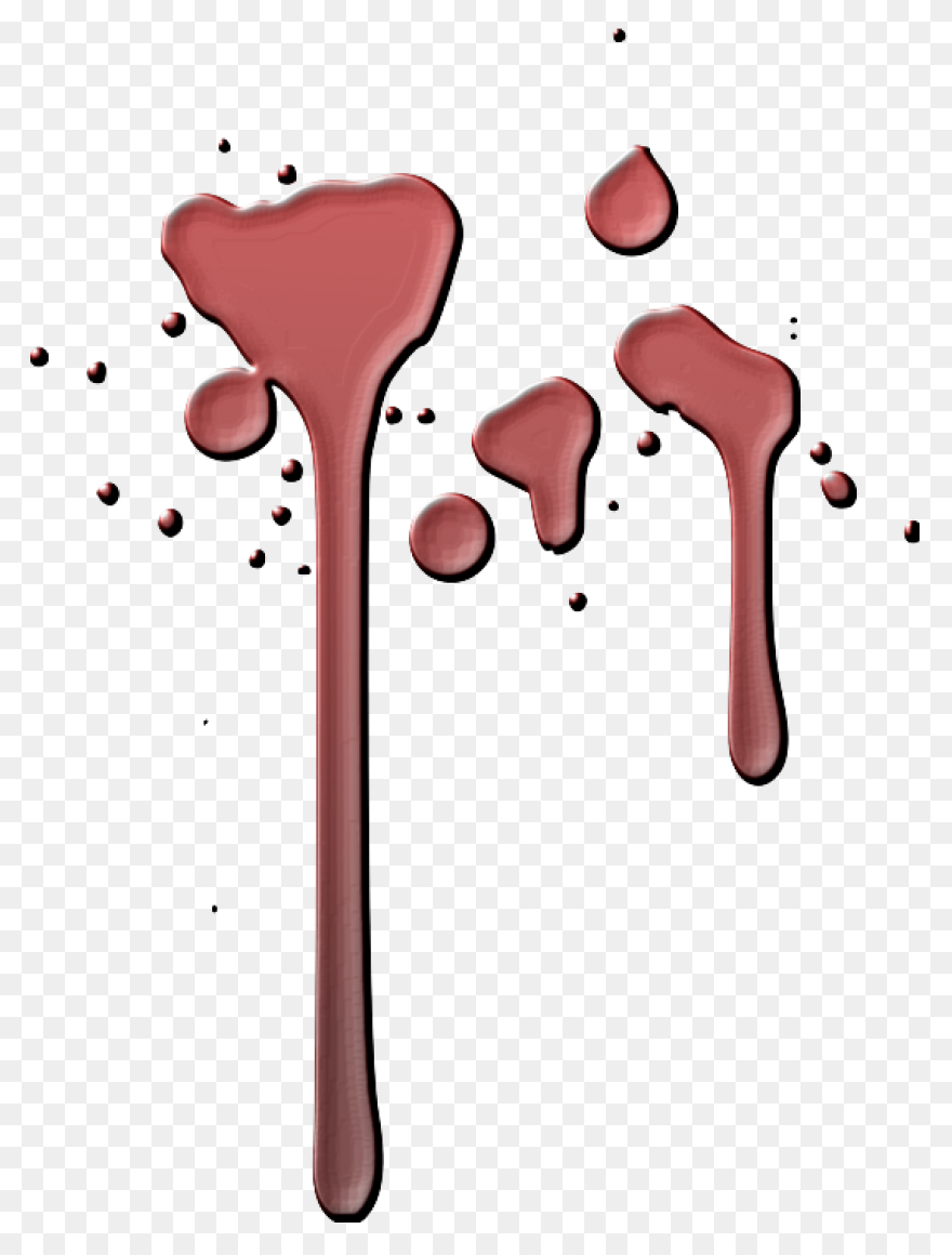Free Blood Drip Transparent Backgro