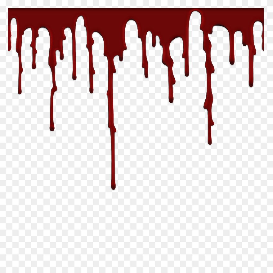 Free Blood Drip Transparent Backgro