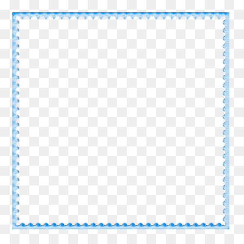 Ribbon Borders Clipart - Blue Ribbo