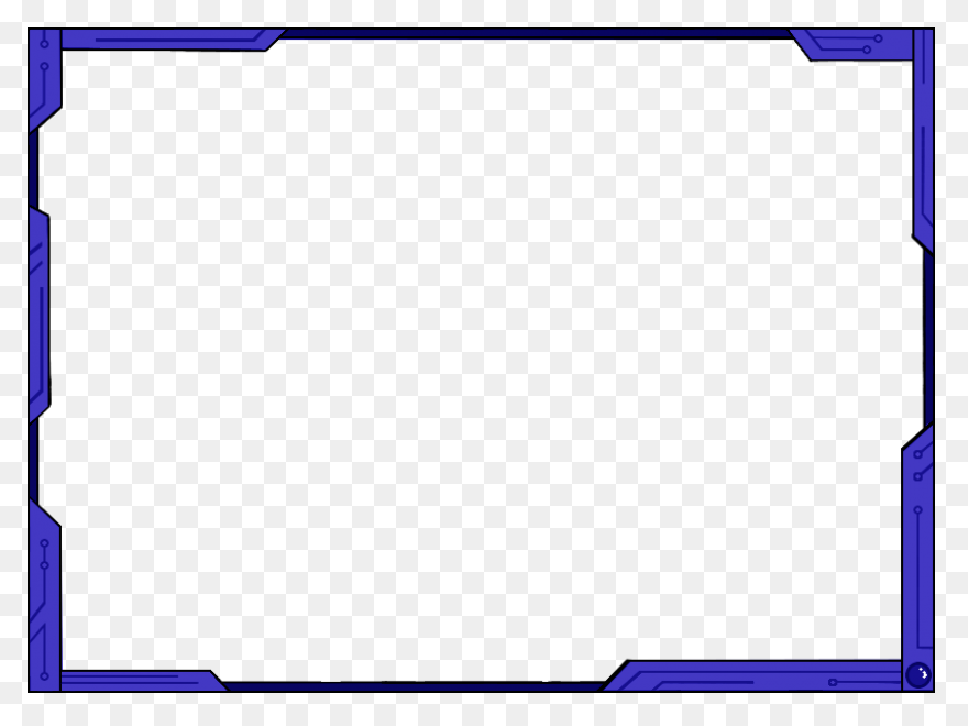 Ribbon Borders Clipart - Blue Ribbo