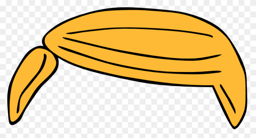 Blond Hair No Head Clip Art - Head 