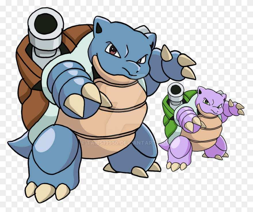 Squirtle, Wartortle, Blastoise – 