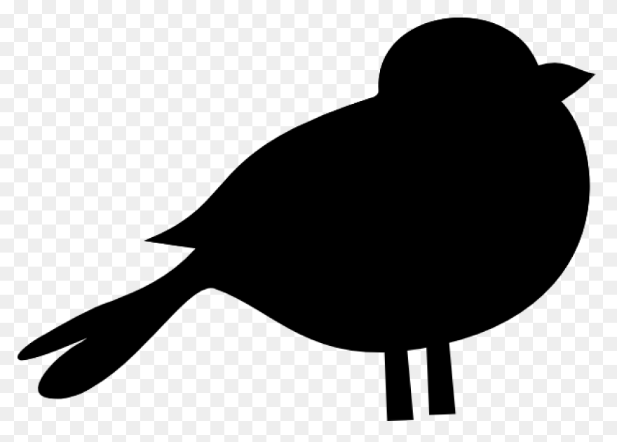Blackbird Clipart Sparrow - Black B
