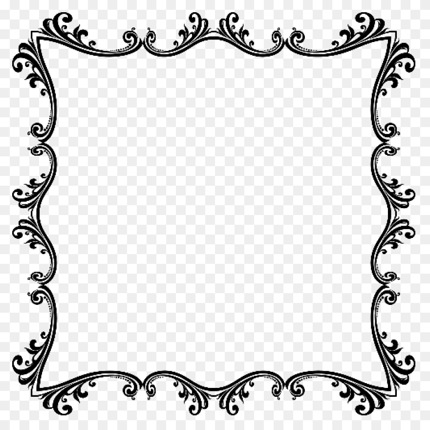 Decorative Border Clipart Artistic 