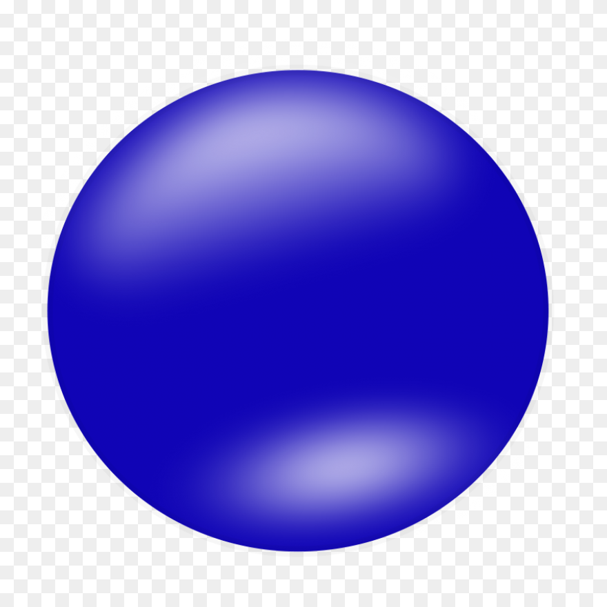Blue Circle Icon - Free Blue Shape 
