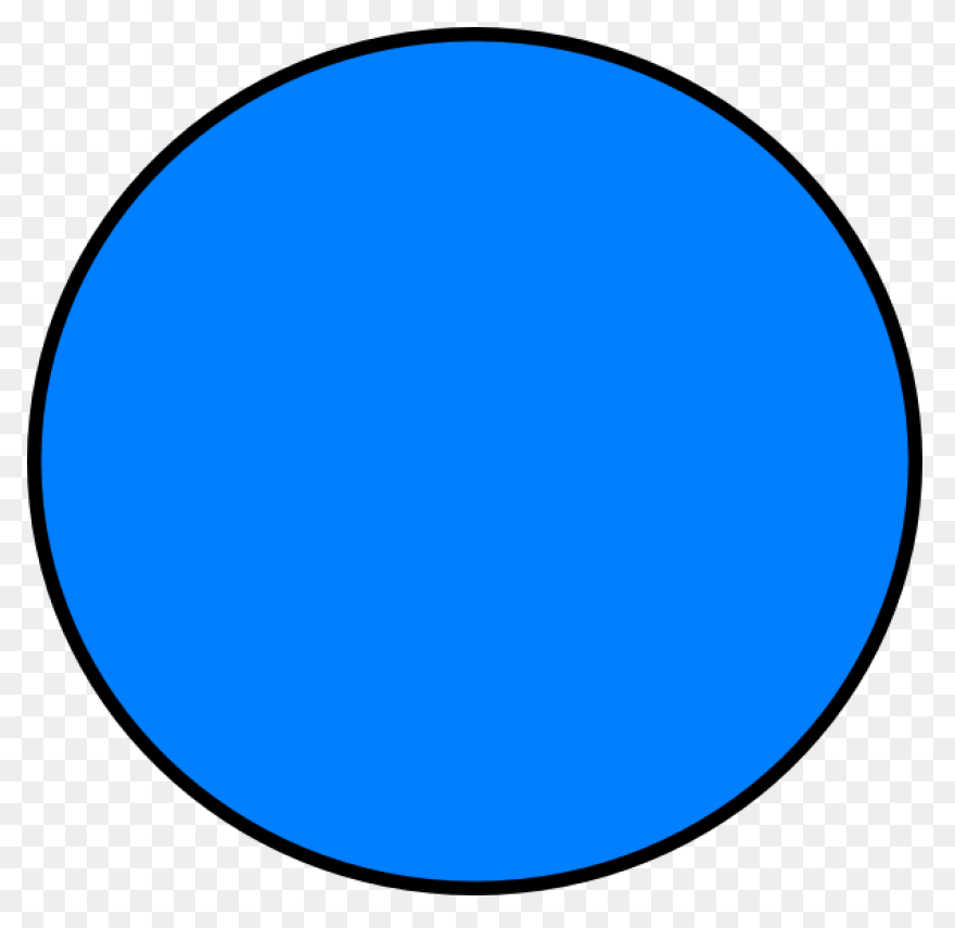 Blue Circle Icon - Free Blue Shape 