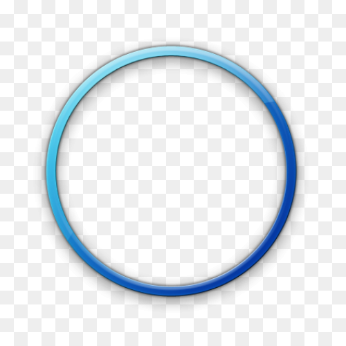 Blue Circle Icon - Free Blue Shape 