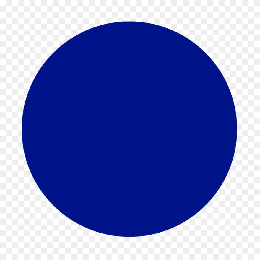 Blue Circle Icon - Free Blue Shape 