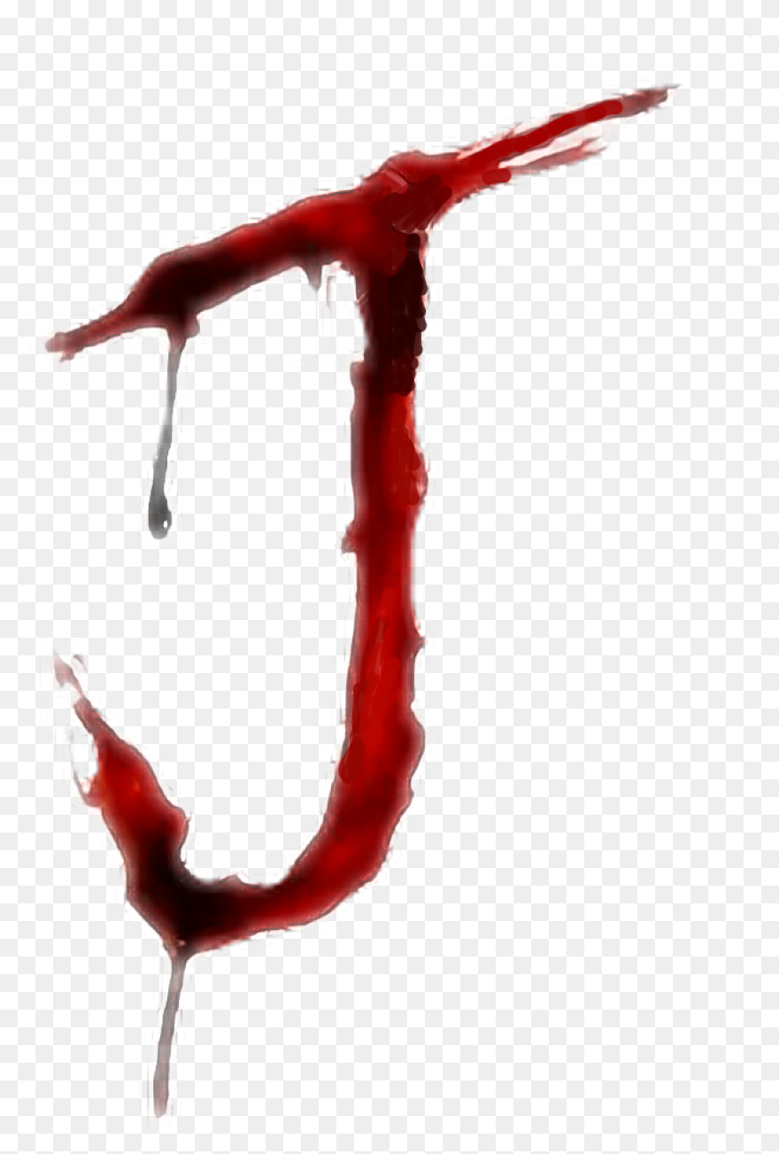 Blood #bloody #alphabet #letter #writing - Bloody Hand