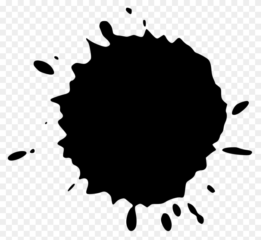 Download Splatter Clipart Outline P