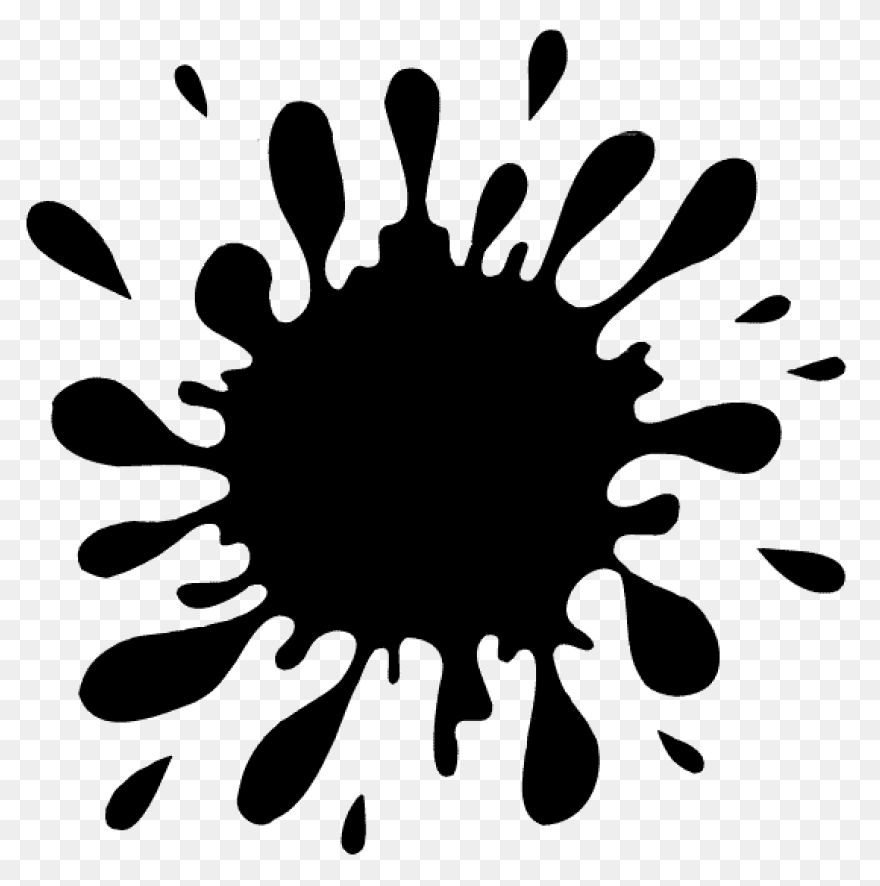 Download Splatter Clipart Outline P