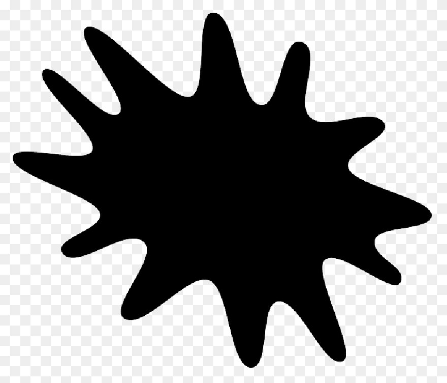 Download Splatter Clipart Outline P