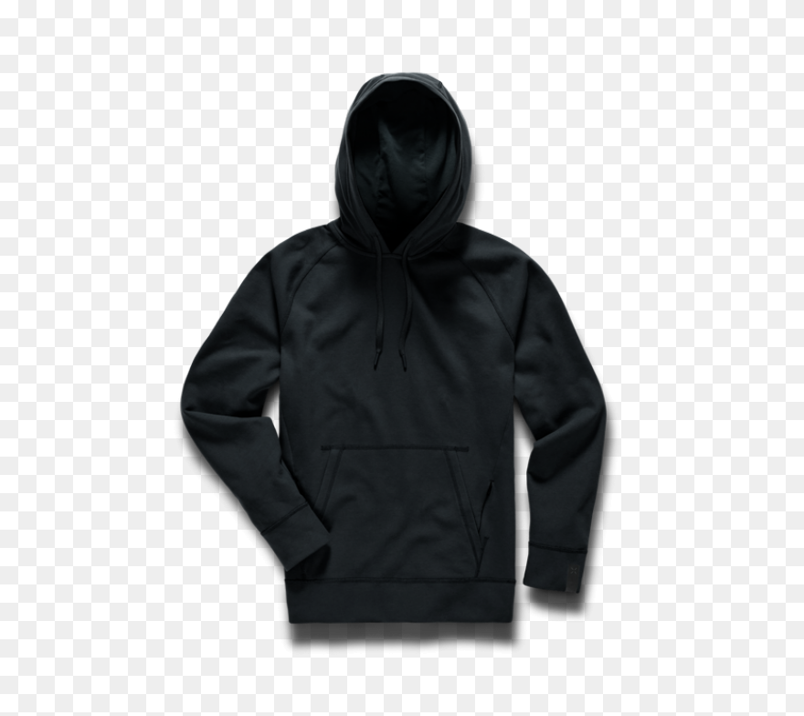 Black Classic Hoodie – Rigid Rive