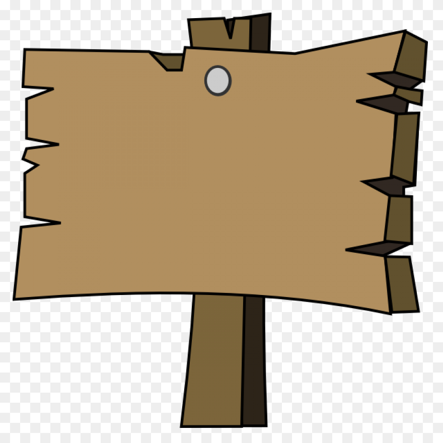 Blank Sign Board Transparent Image 