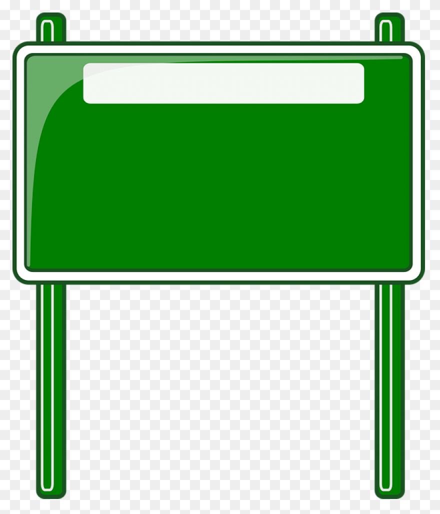 Blank Sign Board Transparent Image 