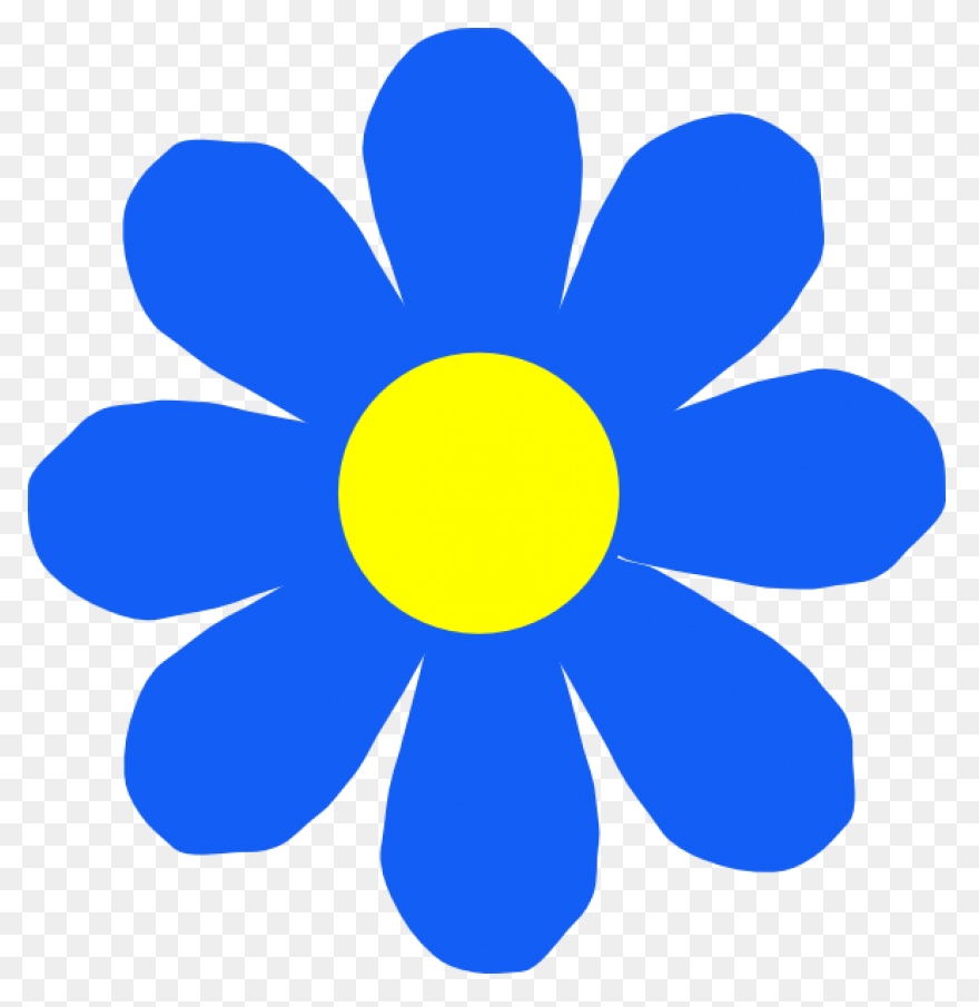 Free Blue Flower Transparent Backgr