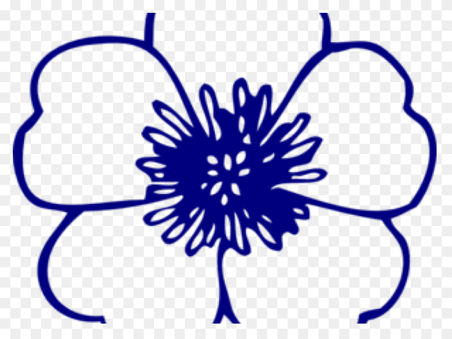 Free Blue Flower Transparent Backgr