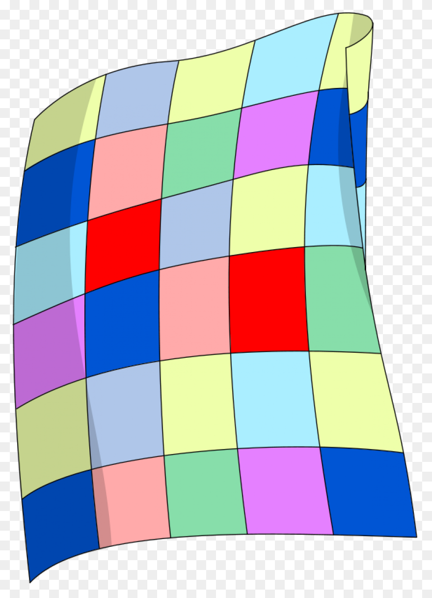 Blanket Clipart Mat - Png Download 