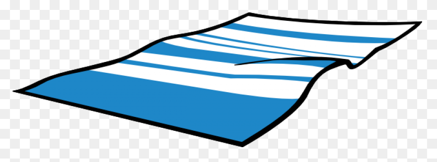 Blanket Clipart Mat - Png Download 
