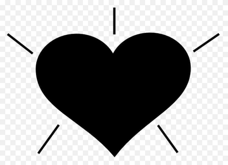 Free Black Heart Transparent Backgr