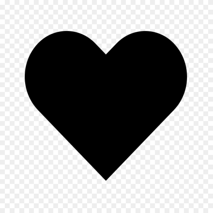 Free Black Heart Transparent Backgr