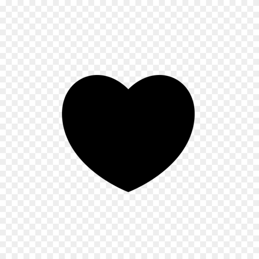 Free Black Heart Transparent Backgr