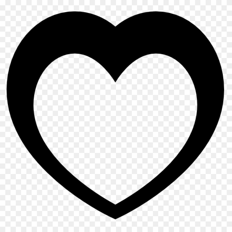 Free Black Heart Transparent Backgr
