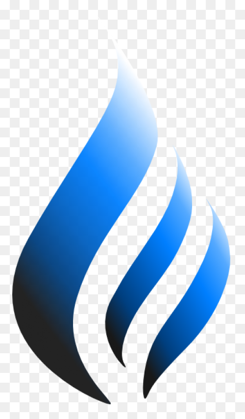 Tropical Blue Flame Icon - Free Tro