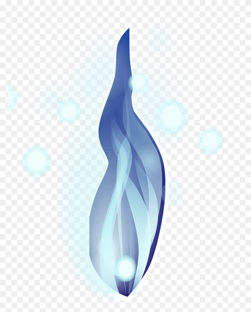 Tropical Blue Flame Icon - Free Tro