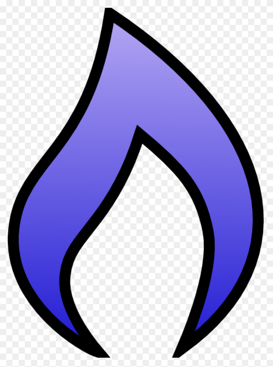 Blue Flame Clipart At .com - Blue Flame